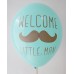 Azure Welcome Little Man Printed Balloons